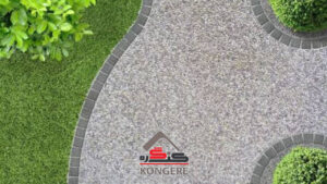 محوطه‌سازی با بتن اکسپوز  توسط هلدینگ ساختمانی کنگره